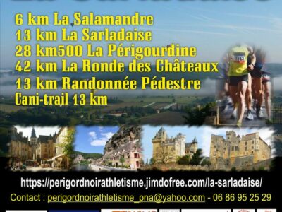 Course trail nature en Dordogne